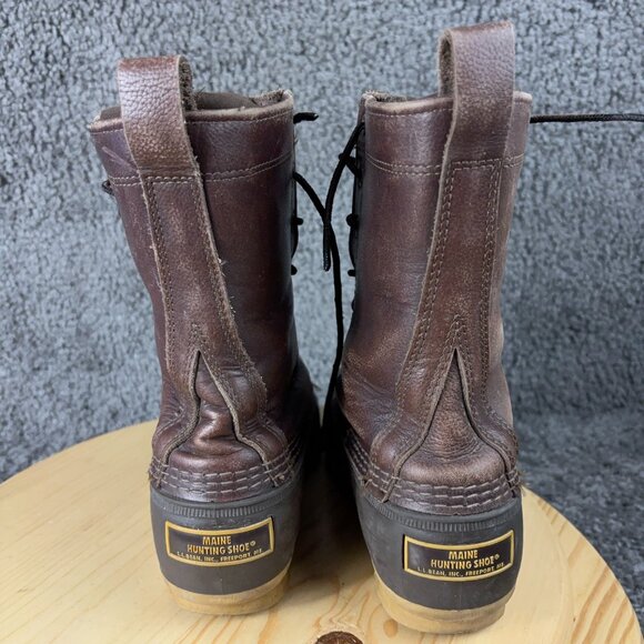LL Bean Main Hunting Boots Womens Sz 7 Gore-Tex Waterproof Insulated Made in USA - Picture 4 of 9